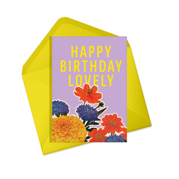 Happy birthday lovely card