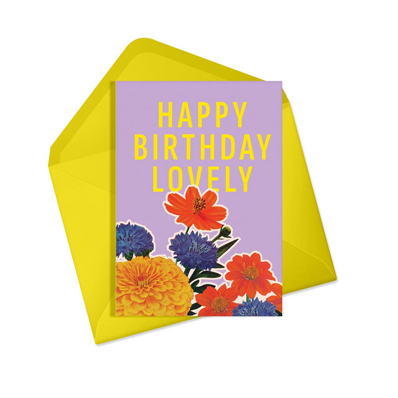 Happy birthday lovely card