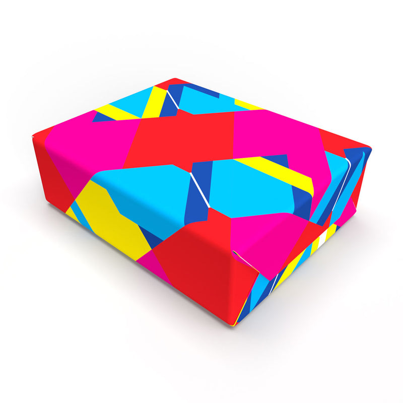 alphablots christmas wrap geometric cracker design