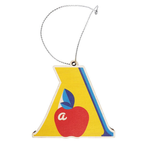 Letter A Christmas Tree Decoration