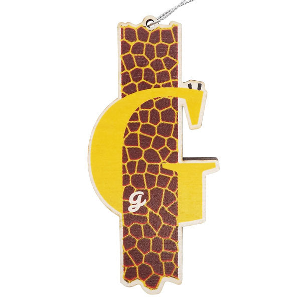 Letter G Christmas Tree Decoration