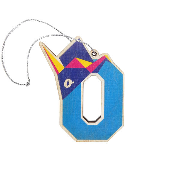 Letter O Christmas Tree Decoration