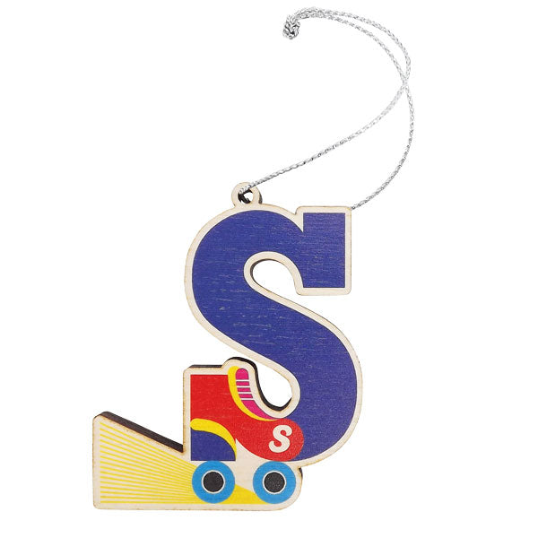 Letter S Christmas Tree Decoration